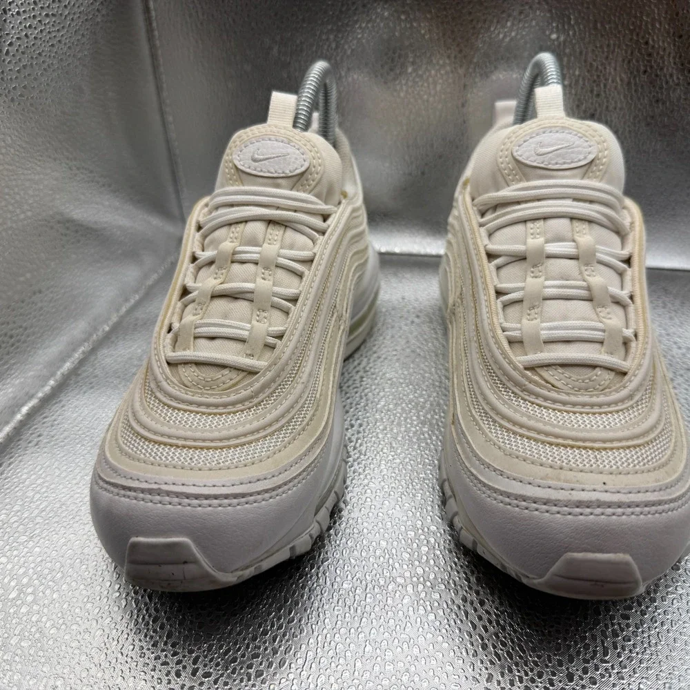 Size 6 Nike Air‎ Max 97 Low Top Off-White Womens Athletic Sneakers DH8016-100